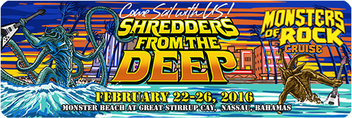 Monsters of Rock Cruise - Shredders from the Deep